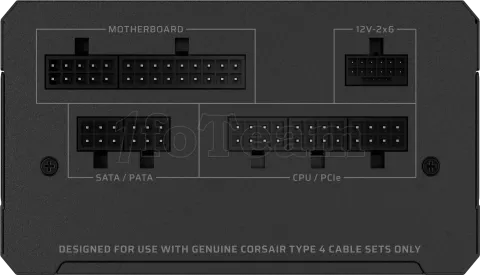 Photo de Alimentation ATX Corsair RMe (2025) - 1000W (Noir)