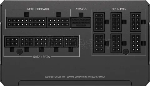 Photo de Alimentation ATX Corsair RMx - 1000W (Noir)