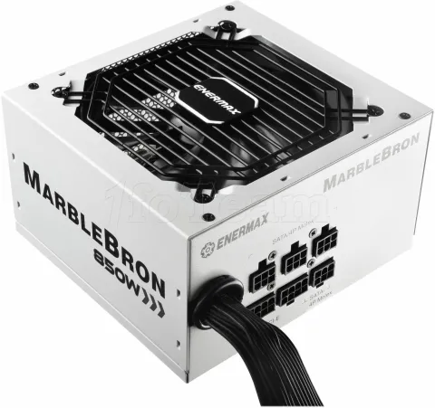 Photo de Alimentation ATX Enermax MarbleBron - 850W (Blanc/Noir)