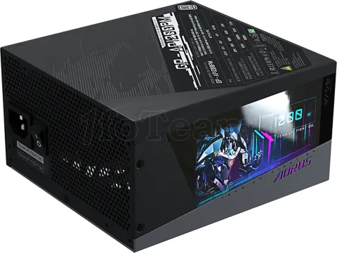 Photo de Alimentation ATX Gigabyte Aorus P - 1200W (Noir)