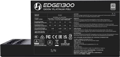 Photo de Alimentation ATX Lian Li Edge - 1300W (Noir)