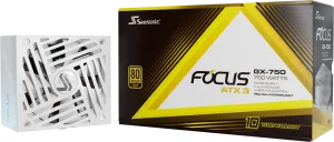 Photo de Seasonic Focus GX-750-V4 Blanc