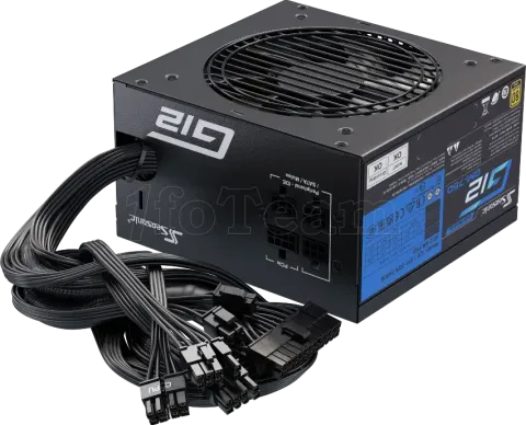 Photo de Alimentation ATX Seasonic G12 GM (2024) - 750W (Noir)