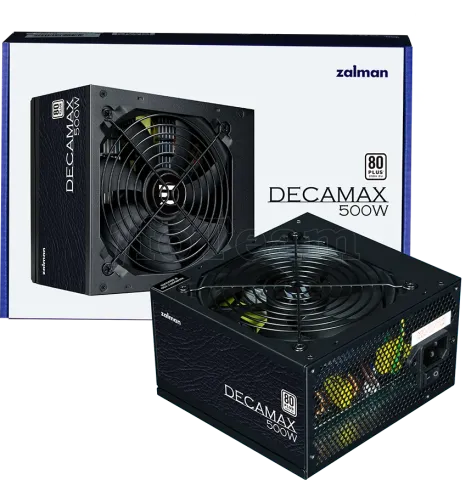 Photo de Alimentation ATX Zalman DecaMax LX3 - 500W (Noir)