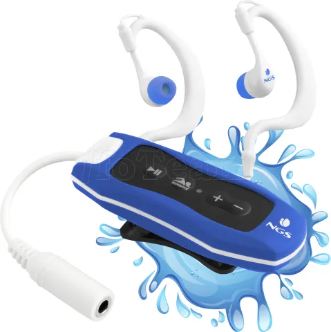 Photo de Baladeur MP3/FM NGS Seaweed 4Go (Bleu)