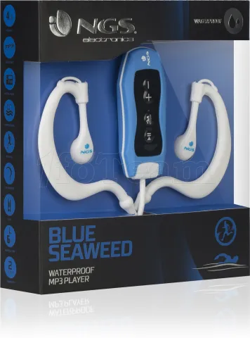 Photo de Baladeur MP3/FM NGS Seaweed 4Go (Bleu)