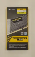 Photo de Barrette mémoire 16Go DIMM DDR4 Corsair Vengeance LPX  2400Mhz (Noir) - SN A4VLT412719B63 - ID 208298