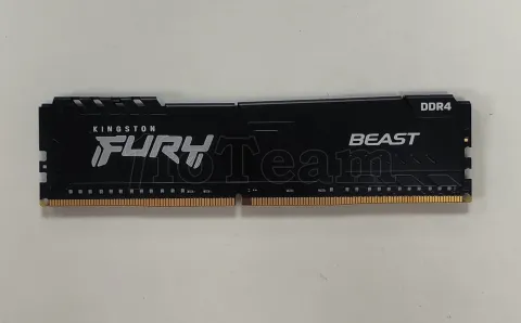 Photo de Barrette mémoire 16Go DIMM DDR4 Kingston Fury Beast  3200Mhz (Noir) - SN 2340 010089317X002-T000696 - ID 206809