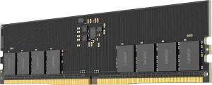 Photo de Barrette mémoire 16Go DIMM DDR5 Lexar 5600MHz (Noir) Version OEM (Tray)