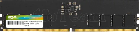 Photo de Barrette mémoire 16Go DIMM DDR5 Silicon Power 4800Mhz (Noir)