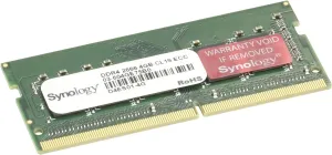 Photo de Barrette mémoire NAS 4Go SoDIMM DDR4 Synology 2666MHz