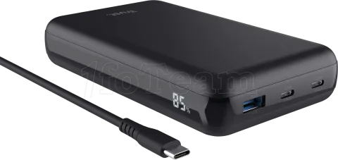 Photo de Batterie externe USB Trust Laro - 20000mAh 100W (Noir)