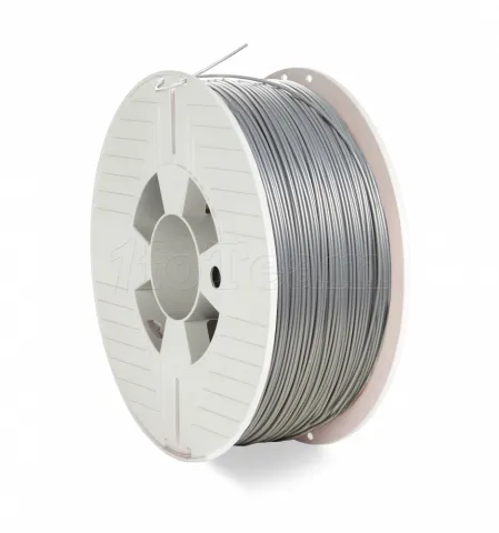 Photo de Bobine de Filament ABS Verbatim Ø1,75mm - 1Kg (Argent)