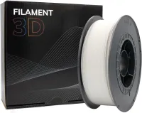 Photo de Bobine de Filament PLA 3D Blanc Ø1,75mm - 1kg