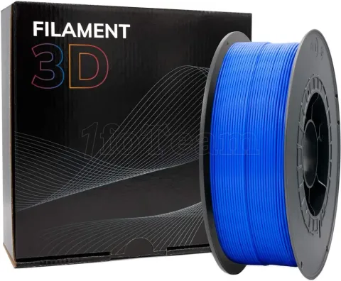Photo de Bobine de Filament PLA 3D Bleu foncé Ø1,75mm - 1kg