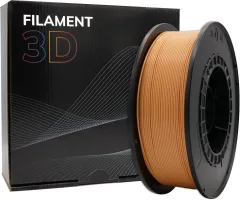 Photo de Bobine de Filament PLA 3D Cuir Ø1,75mm - 1kg