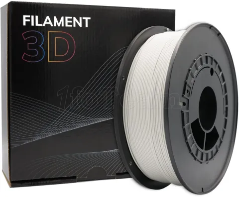 Photo de Bobine de Filament PLA 3D Gris clair Ø1,75mm - 1kg