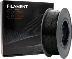 Photo de Bobine de Filament PLA 3D Noir Ø1,75mm - 1kg