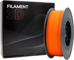 Photo de Bobine de Filament PLA 3D Orange Ø1,75mm - 1kg