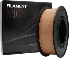 Photo de Bobine de Filament PLA 3D Pêche clair Ø1,75mm - 1kg