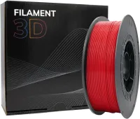Photo de Bobine de Filament PLA 3D Rouge Ø1,75mm - 1kg