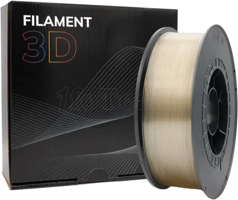 Photo de Bobine de Filament PLA 3D Transparent Ø1,75mm - 1kg