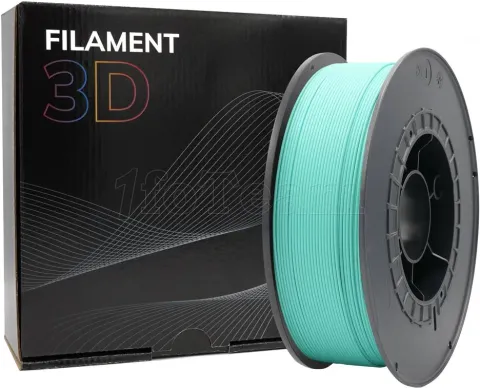 Photo de Bobine de Filament PLA 3D Turquoise Ø1,75mm - 1kg