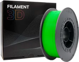 Photo de Bobine de Filament PLA 3D Vert fluo Ø1,75mm - 1kg