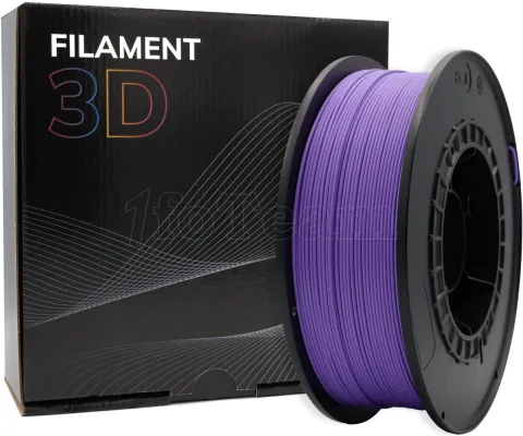 Photo de Bobine de Filament PLA 3D Violet clair Ø1,75mm - 1kg
