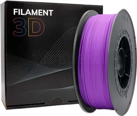 Photo de Bobine de Filament PLA 3D Violet Ø1,75mm - 1kg