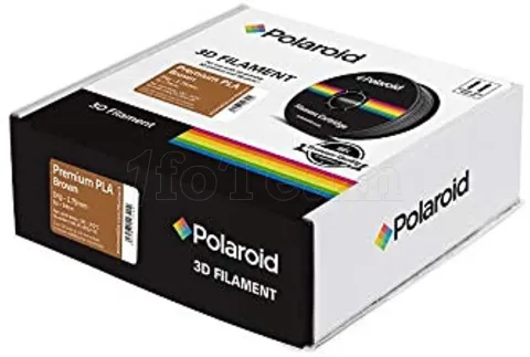 Photo de Bobine de Filament PLA Polaroid Premium Ø1,75mm - 1Kg (Marron)