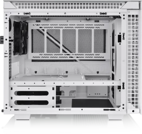 Photo de Boitier Cube Micro ATX Thermaltake Divider 200 TG Air (Blanc)
