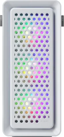 Photo de Boitier Grand Tour ATX FSP CUT593A RGB avec panneau vitré (Blanc)