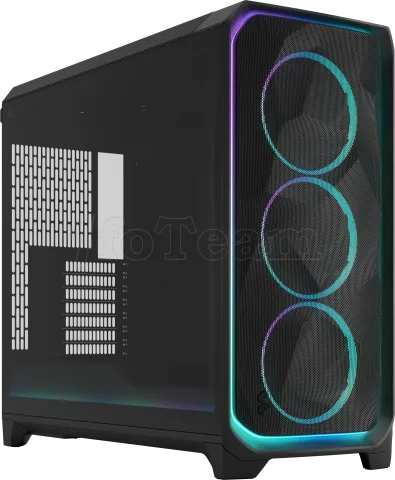 Photo de Boitier Grand Tour EE-ATX Fractal Design Meshify 3 XL Ambience Pro RGB avec panneau vitré (Noir)