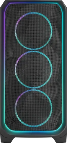 Photo de Boitier Grand Tour EE-ATX Fractal Design Meshify 3 XL Ambience Pro RGB avec panneau vitré (Noir)