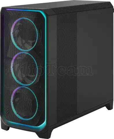 Photo de Boitier Grand Tour EE-ATX Fractal Design Meshify 3 XL Ambience Pro RGB avec panneau vitré (Noir)