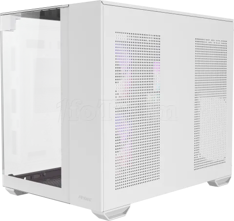 Photo de Boitier Mini Tour Micro-ATX Antec CX600M Trio RGB avec panneaux vitrés (Blanc)