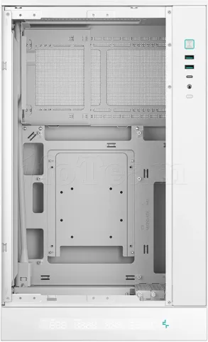 Photo de Boitier Mini Tour Micro ATX DeepCool CH270 Digital avec panneau vitré (Blanc)