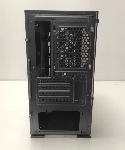 Photo de Boitier Mini Tour Micro ATX Mars Gaming MCZ RGB avec panneau vitré (Noir) - ID 206903