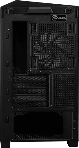 Photo de Boitier Mini Tour Micro ATX MSI Mag Pano M100R Project Zero RGB avec panneaux vitrés (Noir)