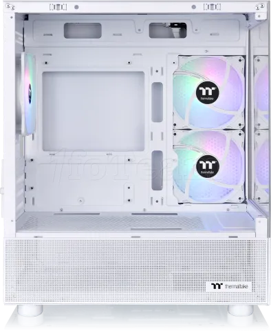 Photo de Boitier Mini Tour Micro ATX Thermaltake View 170 TG RGB avec panneau vitré (Blanc)