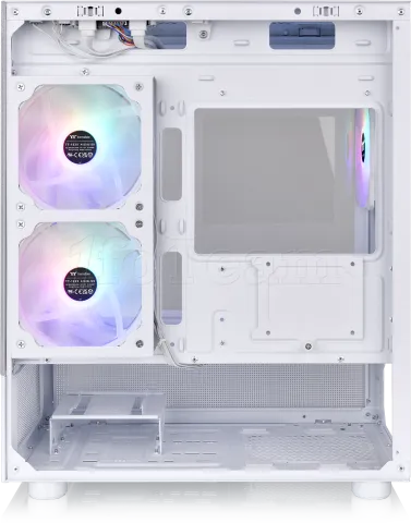 Photo de Boitier Mini Tour Micro ATX Thermaltake View 170 TG RGB avec panneau vitré (Blanc)