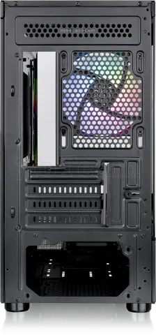 Photo de Boitier Mini Tour Micro ATX Thermaltake View 170 TG RGB avec panneau vitré (Noir)