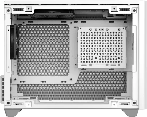 Photo de Boitier Mini Tour Mini ITX Cooler Master MasterBox NR200 (Blanc)