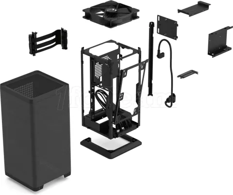 Photo de Boitier Mini Tour Mini ITX Fractal Design Mood (Noir)