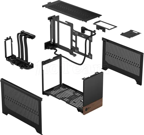 Photo de Boitier Mini Tour Mini ITX Fractal Design Terra (Noir)