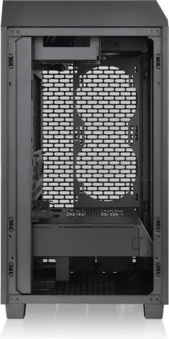 Photo de Boitier Mini Tour Mini ITX Thermaltake The Tower 200 avec panneaux vitrés (Noir)