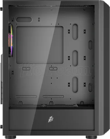 Photo de Boitier Moyen Tour ATX 1stPlayer H6 RGB avec panneau vitré (Noir)