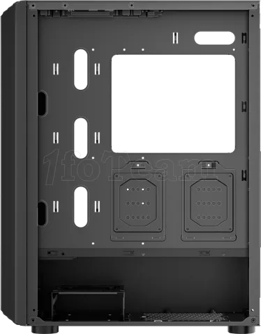 Photo de Boitier Moyen Tour ATX 1stPlayer H6 RGB avec panneau vitré (Noir)