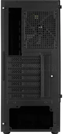 Photo de Boitier Moyen Tour ATX AeroCool Bionic RGB avec panneau vitré (Blanc)